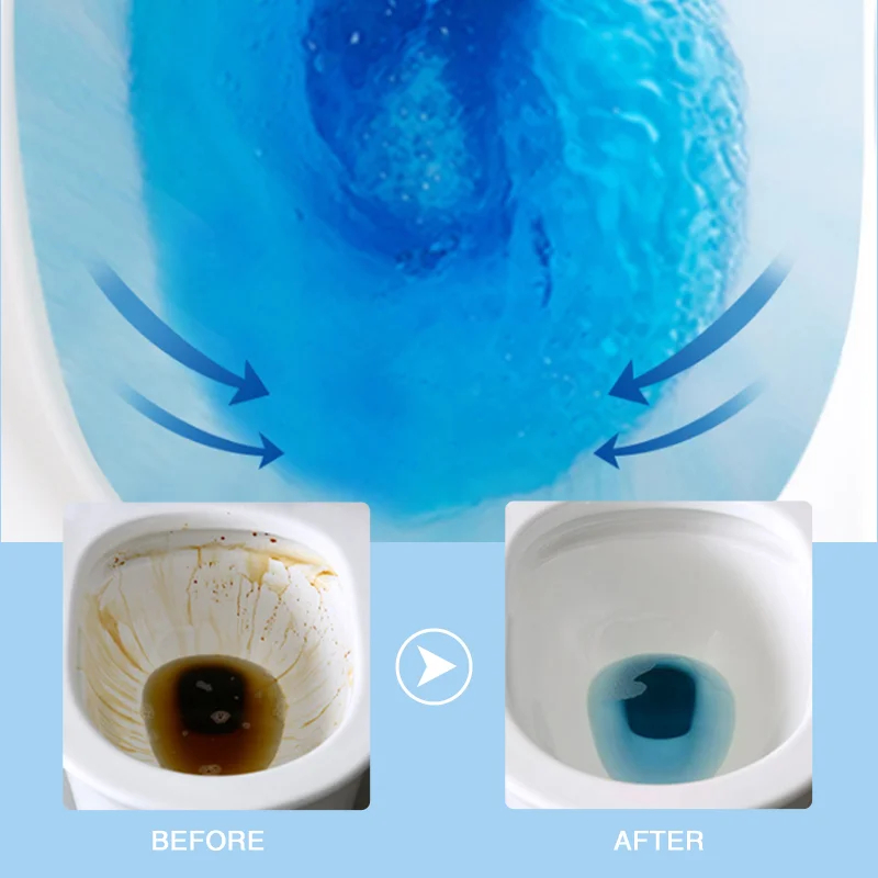 Toilet Sparkle 10-Pack: Unleash the Ultimate Cleaning Power for a Spotless, Germ-Free Bathroom Experience-KD104